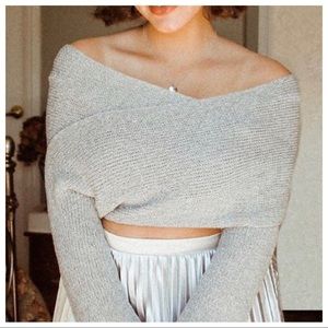 Boho Wrap shawl sweater with sleeves